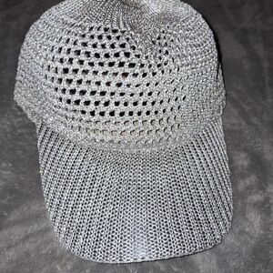 Silver Mesh Women's Cap
